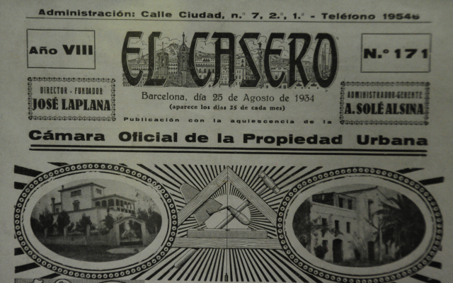Portada de la revista en el año 1934